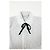 Blusa de algodón blanco a rayas con encaje de Alessandra Rich - vista 10