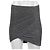Iro Brendal Drapierte Metallic Strick Minirock aus silbernem Polyester Metallisch - Ansicht 7