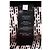 Sandro Jazz Metallic Jacquard Strick Minirock aus schwarzer Wolle - Ansicht 8