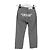 Off White Jeans rectos de tiro alto a rayas recortados Off-White en algodón azul claro - vista 5