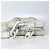 Borsa Trunk Morbida Monogramma LV Friends di Louis Vuitton Bianco - vista 3