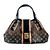 Bolso Grit Monogram Mirage Louis Vuitton Castaño Negro