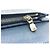 Cartera Larga Brazza en Stripe Taiga Louis Vuitton Azul Burdeos - vista 12