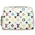Louis Vuitton Monogram Multicolor Coin Purse White Multiple colors