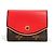 Cartera Compacta Tuileries Monogram Louis Vuitton Castaño Roja Monograma