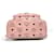 Zaino MCM Visetos in pelle rosa  - vista 10