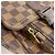 Borsa Messenger Mervil Damier Louis Vuitton Marrone Damier ebene - vista 9