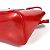 Borsa a tracolla Louis Vuitton Monogram Vernis Avalon MM Rosso - vista 3