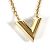 Collana in metallo dorato Louis Vuitton D'oro