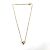 Collana in metallo dorato Louis Vuitton D'oro - vista 2