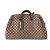 Borsa Boston in tela Damier Louis Vuitton Marrone Damier ebene - vista 18