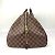 Borsa Boston in tela Damier Louis Vuitton Marrone Damier ebene - vista 3