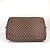 Borsa Boston in tela Damier Louis Vuitton Marrone Damier ebene - vista 5