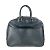 Sac à main Deauville en cuir Epi sur commande spéciale Louis Vuitton Noir