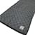 Sciarpa Petit Damier Graphite Louis Vuitton Marrone Nero - vista 3