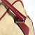 Prada Bicolor-Dreieckslogo-Plattentasche Rot Beige - Ansicht 10
