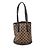 Bucket Borsa a secchiello Damier Mare di Louis Vuitton Marrone Damier ebene - vista 2