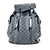 Louis Vuitton Damier Graphite Christopher MM Rucksack Schwarz