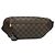 Marsupio in tela Damier Louis Vuitton Marrone Damier ebene - vista 2