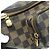 Marsupio in tela Damier Louis Vuitton Marrone Damier ebene - vista 8