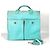 Tiffany & Co. Blaue Canvas-Handtasche - Ansicht 5