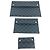 Set di borse Louis Vuitton Damier Graphite Alpha Triple Pouch Nero