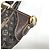 Borsa a tracolla Anjou 2WAY Mini Lin Monogram Louis Vuitton Marrone - vista 12