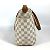 Borsa Tote Louis Vuitton Damier Azur Totally PM Bianco - vista 3