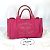 Tote Prada 1BG642 Borsa M Logo Canapa Rosa - vista 18