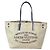 Borsa a tracolla Cabas MM Double Zip della Collezione Estiva Louis Vuitton Beige Porpora