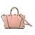 Borsa tote in velluto Monogram Louis Vuitton Rosa