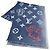 Sciarpa a frange Vivienne Dragonne di Louis Vuitton Rosso Blu navy