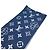Sciarpa a frange Vivienne Dragonne di Louis Vuitton Rosso Blu navy - vista 2