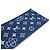 Sciarpa a frange Vivienne Dragonne di Louis Vuitton Rosso Blu navy - vista 4