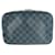 Louis Vuitton Damier Cobalt Clutch Bag Navy blue Cloth  ref.2129980