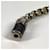 Bracciale charm Monogram Eclipse Louis Vuitton Nero Argento  - vista 8