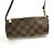 Borsa Cilindrica Papillon 30 Louis Vuitton Marrone - vista 14