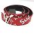 Monogramm Santur Gürtel Louis Vuitton x Supreme Rot - Ansicht 2