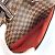Horizontale Damier Saria Tasche von Louis Vuitton Braun Damier ebene - Ansicht 17