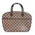 Horizontale Damier Saria Tasche von Louis Vuitton Braun Damier ebene - Ansicht 2