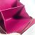 Billetera compacta con cremallera perforada Monogram Louis Vuitton Castaño Rosa Fucsia - vista 10