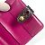 Billetera compacta con cremallera perforada Monogram Louis Vuitton Castaño Rosa Fucsia - vista 14