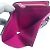 Billetera compacta con cremallera perforada Monogram Louis Vuitton Castaño Rosa Fucsia - vista 17