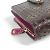 Billetera compacta con cremallera perforada Monogram Louis Vuitton Castaño Rosa Fucsia - vista 6