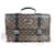 Louis Vuitton Monogram Macassar Rally Briefcase Brown Black Patent leather  ref.2130052