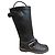 Stivali biker Marni in pelle nera Nero