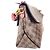 Borsa Tote Louis Vuitton Damier Bobur Scarlet Marrone Rosso Damier ebene - vista 4