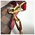 Borsa Tote Louis Vuitton Damier Bobur Scarlet Marrone Rosso Damier ebene - vista 8