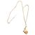 Collana Chanel House placcata oro dorata D'oro