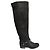 Botas Altas Dior Negras de Nubuck Negro